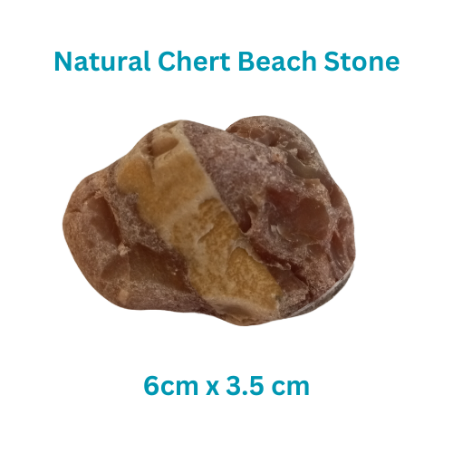 Natural Grecian Sea Chert Beach Stone - 90g -Healing Energy, Meditation Aid, Spiritual Cleansing - Handpicked Gemstone